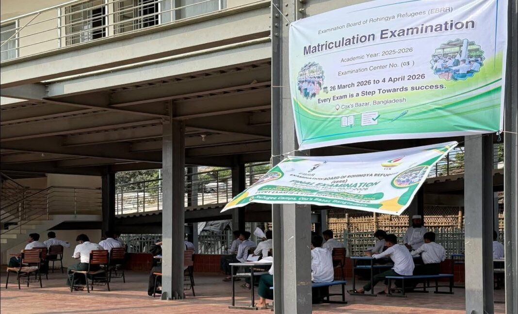 Rohingya refugees hold first matriculation exams in Bangladesh camps