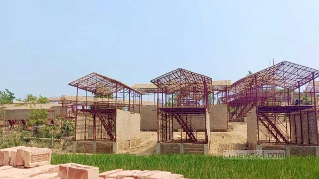 Forest Department objects as Cox's Bazar hills cut for 900 concrete-iron Rohingya houses